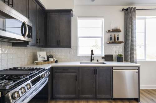 Plan 5 Model Home Kitchen